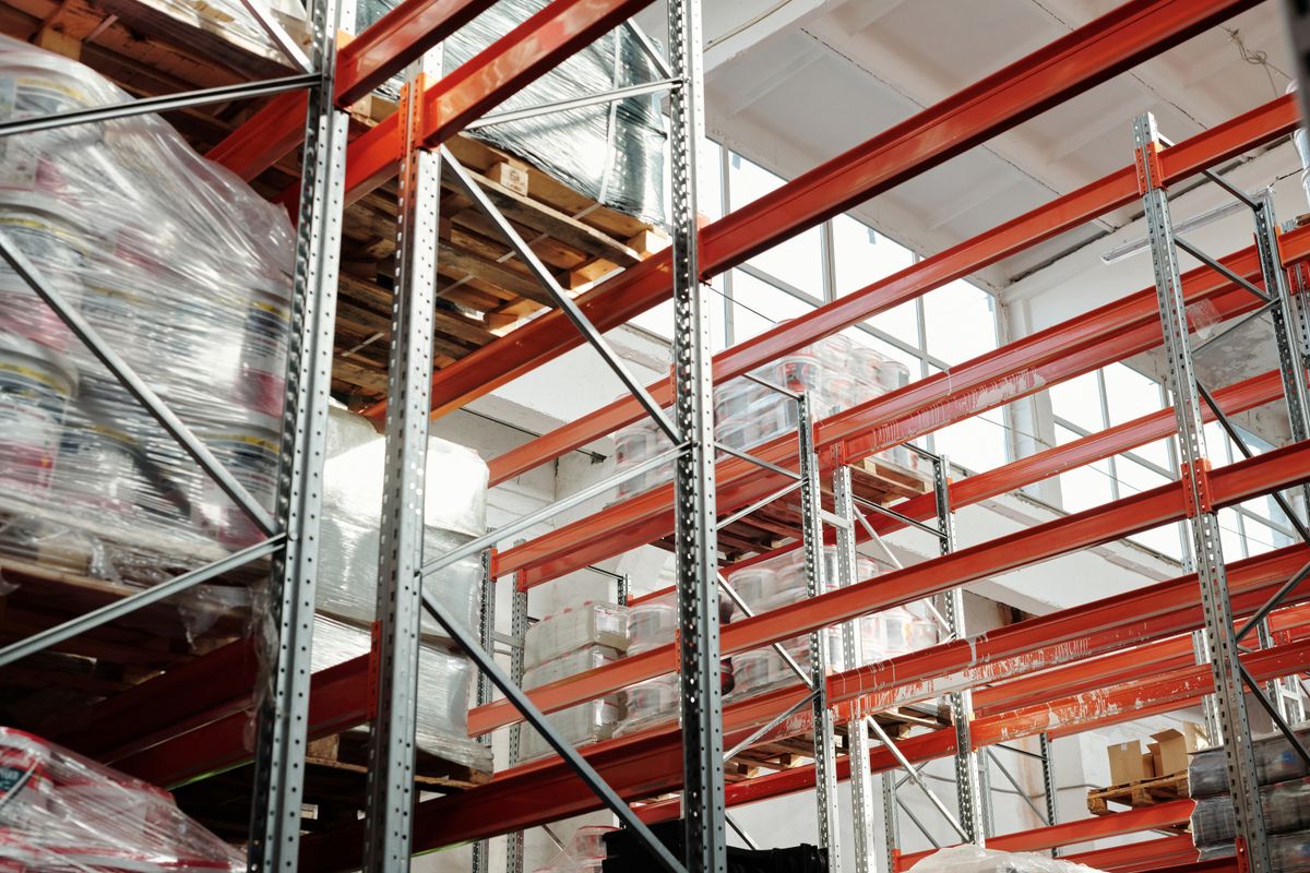 MR Wholesalers warehouse order being prepared for delivery